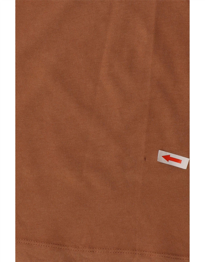 Nike herre T-shirt top lille brun bomuld