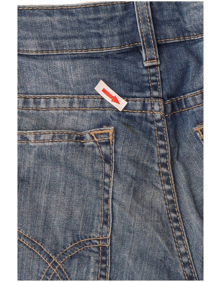 GAS Herre Andrew Denim Shorts W33 Medium Blue Cotton