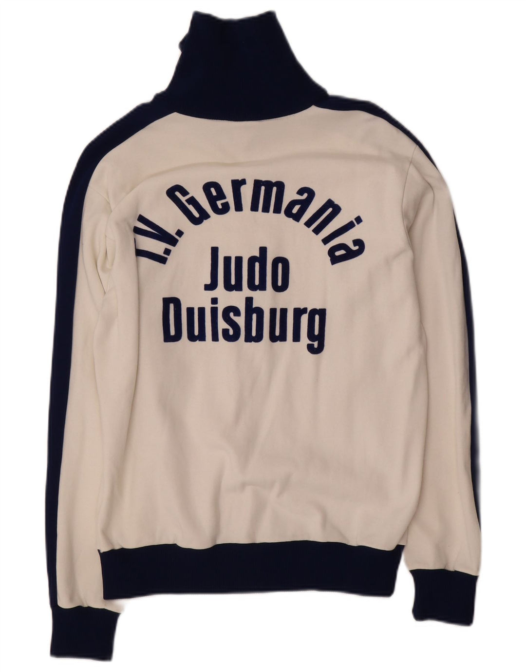 Puma Grafisk træningsdragt topjakke til kvinder UK 16 Stor hvid farveblok