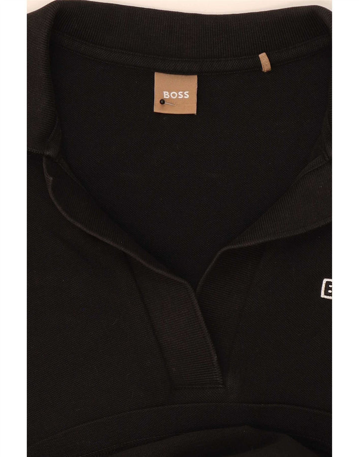 Hugo Boss Dame Polo Dress UK 14 Medium Black