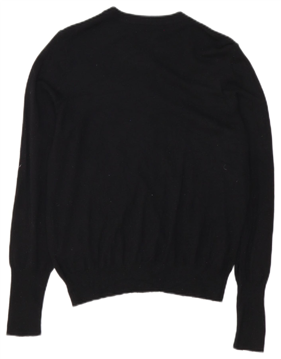 MARKS & SPENCER Dame cardigan sweater UK 12 Medium Black Viscose