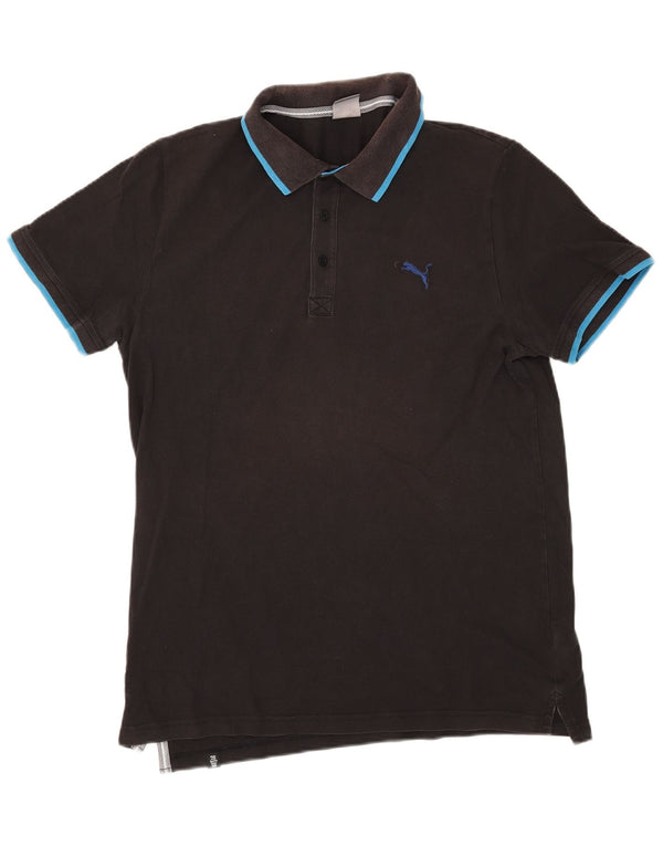 Puma herre poloshirt XL sort bomuld