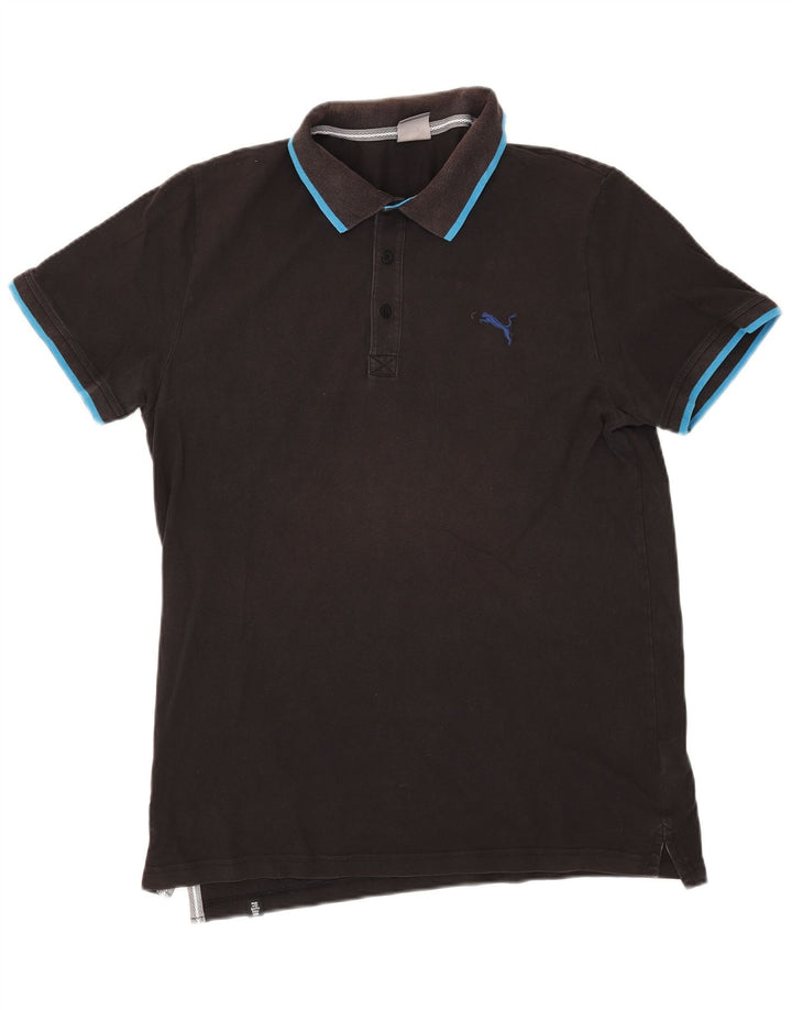 Puma herre poloshirt XL sort bomuld