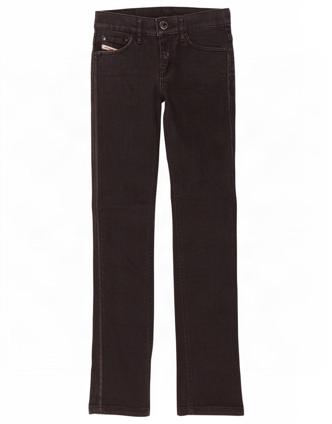 Diesel Dame Liv Slim Jeans W25 L32 Sort Bomuld