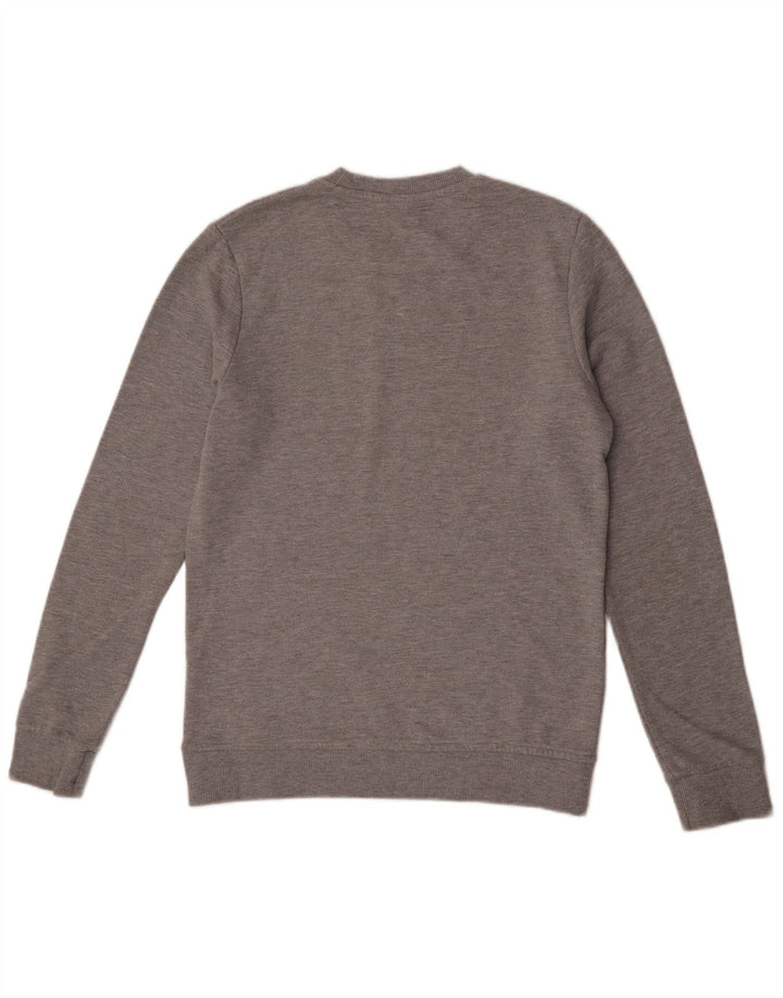 Jack & Jones Herre grafisk sweatshirt Jumper Medium Grå Bomuld