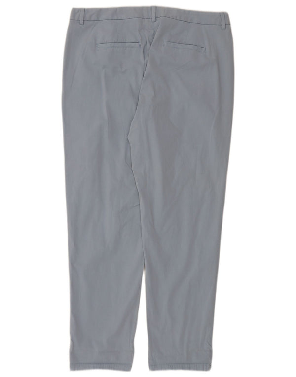 MARKS & SPENCER Slim Chino-bukser til kvinder UK 14 Large W36 L30 Blue