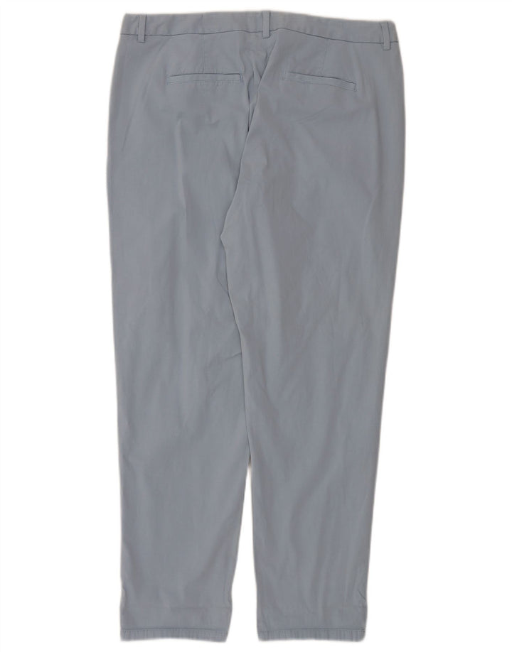 MARKS & SPENCER Slim Chino-bukser til kvinder UK 14 Large W36 L30 Blue