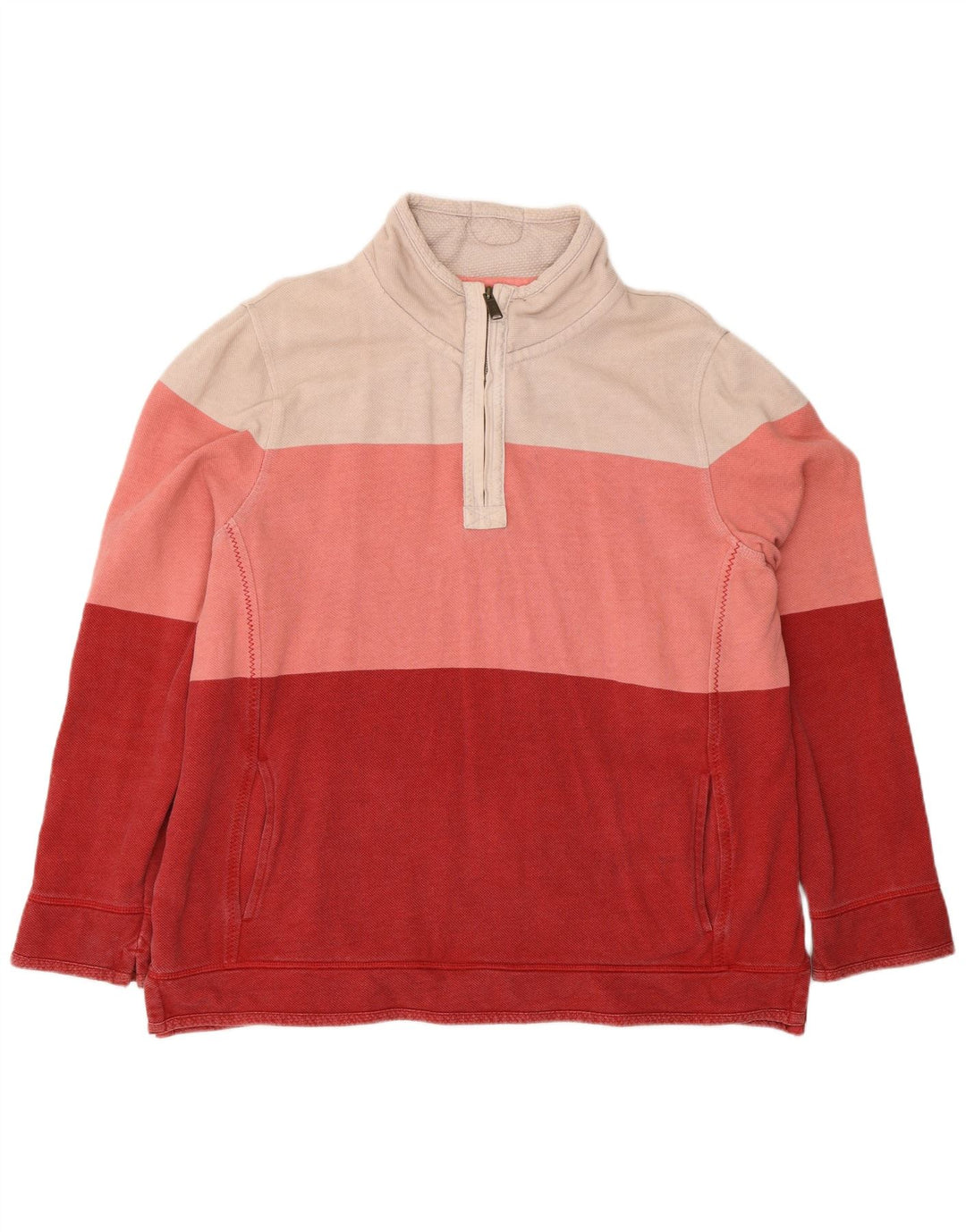 Fat Face Dame Sweatshirt Jumper UK 18 XL Flerfarvet Colourblock
