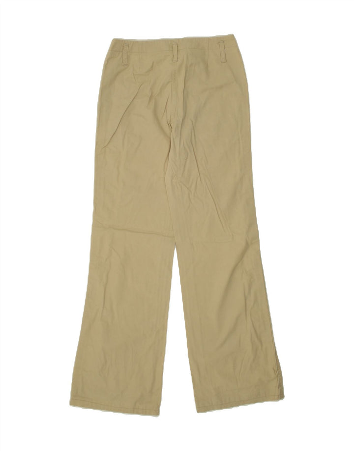 HENRY COTTONS Womens Bootcut Chino Trousers EU 38 Medium W28 L31  Beige Vintage Henry Cottons and Second-Hand Henry Cottons from Messina Hembry 