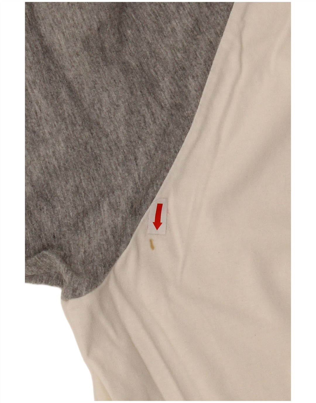 LOTTO Herre T-Shirt Top UK 46/46 3XL Hvid Colourblock Bomuld