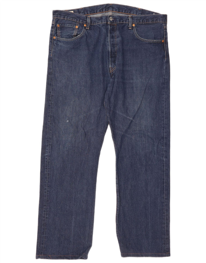 Levi's Herre 501 lige jeans W40 L32 blå bomuld