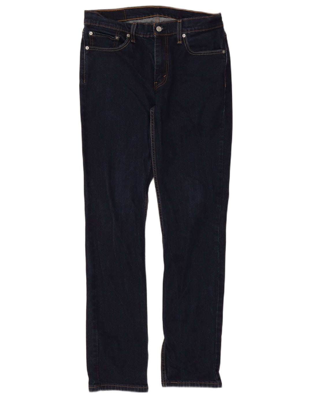 Levi's Herre 511 Slim Jeans W33 L34 Marineblå Bomuld