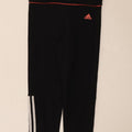 Adidas Dame Climalite Capri Leggings UK 8 Small Black Polyester