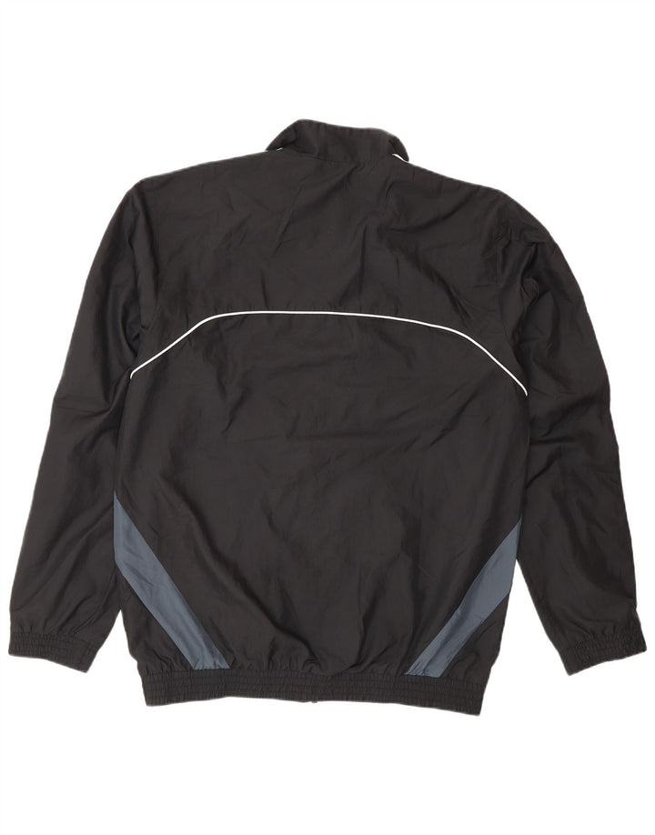 Adidas Træningsdragt til mænd Topjakke UK 38/40 Medium Sort Colourblock