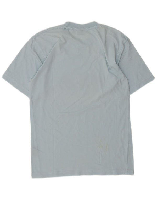Fila Herre Grafisk T-Shirt Top Lille Blå Bomuld