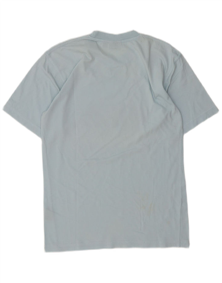 Fila Herre Grafisk T-Shirt Top Lille Blå Bomuld