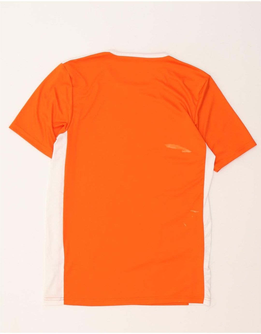 Adidas Herre Aeroready T-Shirt Top Lille Orange Colourblock Polyester