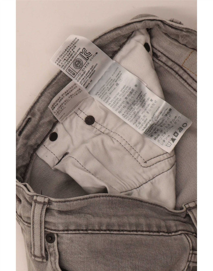 Levi's Herre 511 Slim Jeans W34 L32 Grå Bomuld