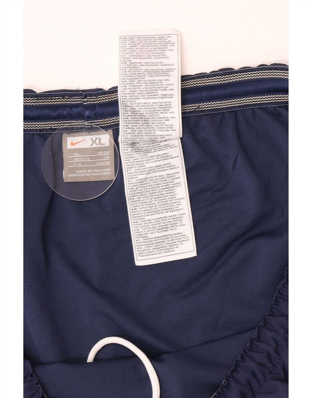 Nike sportsshorts til mænd XL marineblå polyester