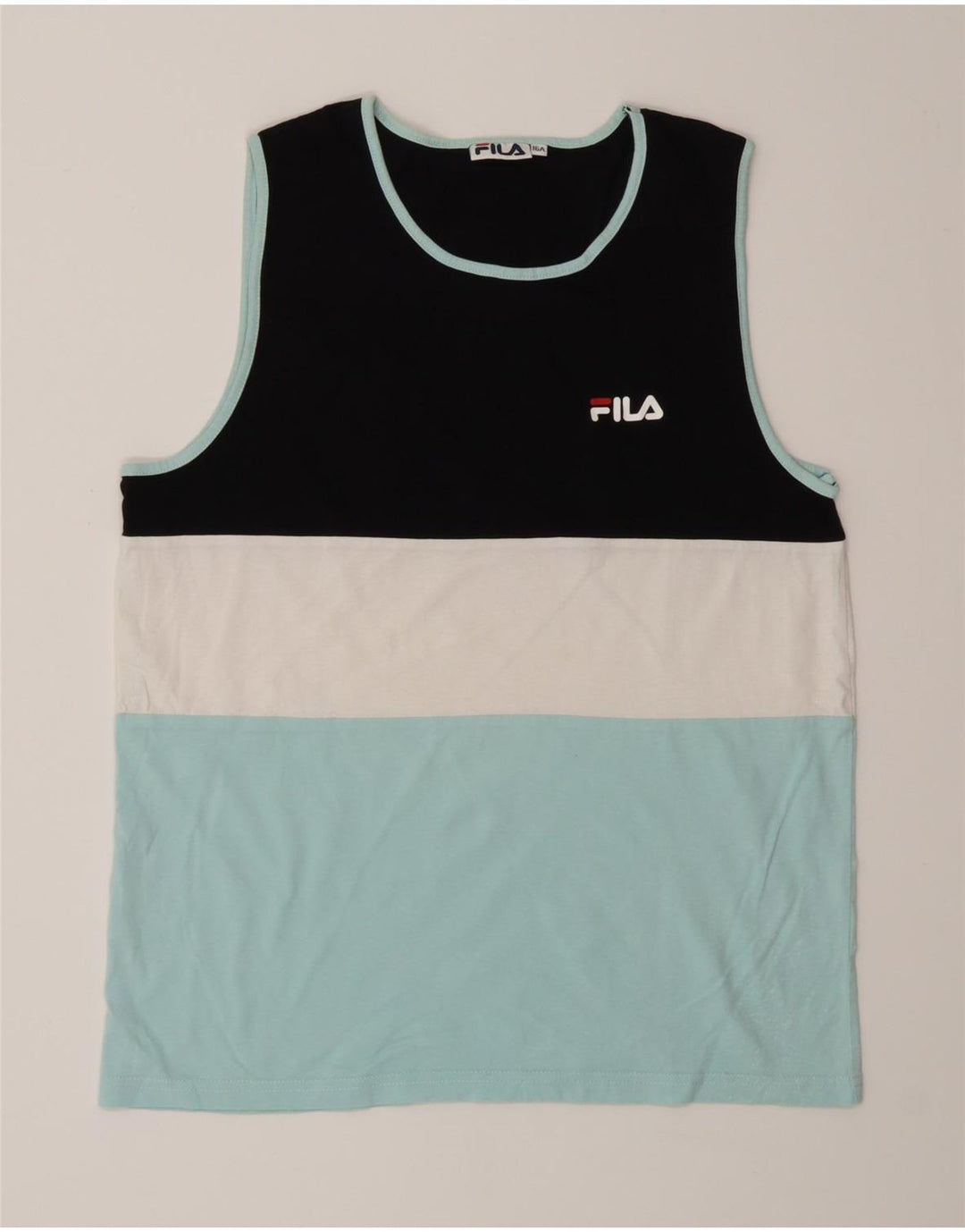 Fila Drengevest Top 15-16 År Multifarvet Colourblock
