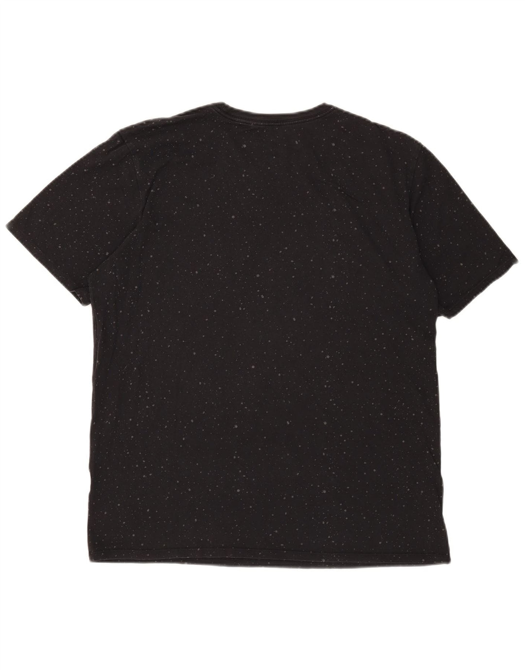 Jordan Herre Grafisk T-Shirt Top Stor Sort Plettet