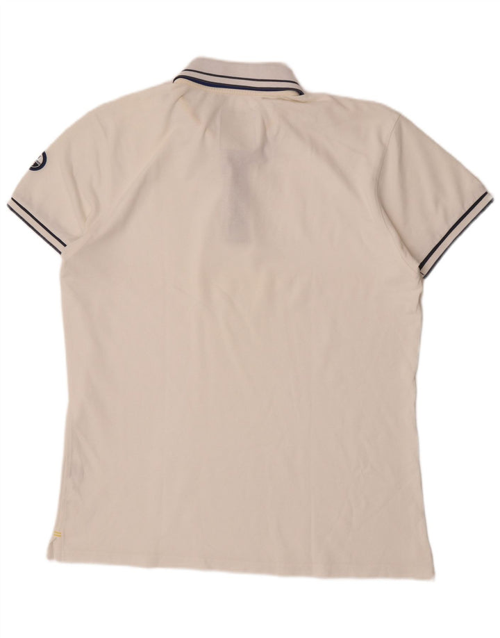 North Sails Herre poloshirt 2XL Hvidstribet bomuld