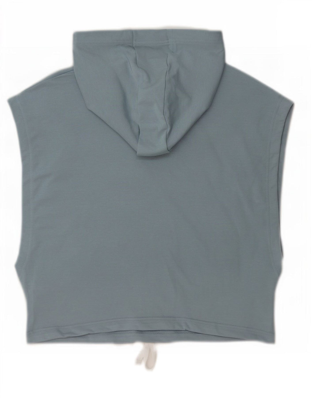 Under Armour Dame Crop Hætte Oversized Vest Top UK 10 Small Blue