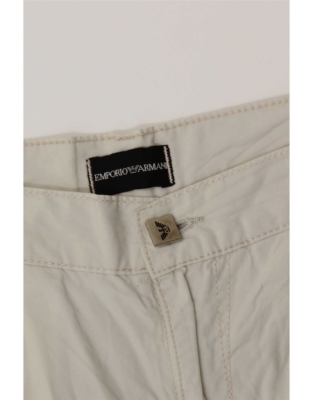 Emporio Armani Herre Cargo Shorts W34 Large Grå