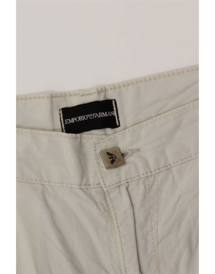 Emporio Armani Herre Cargo Shorts W34 Large Grå