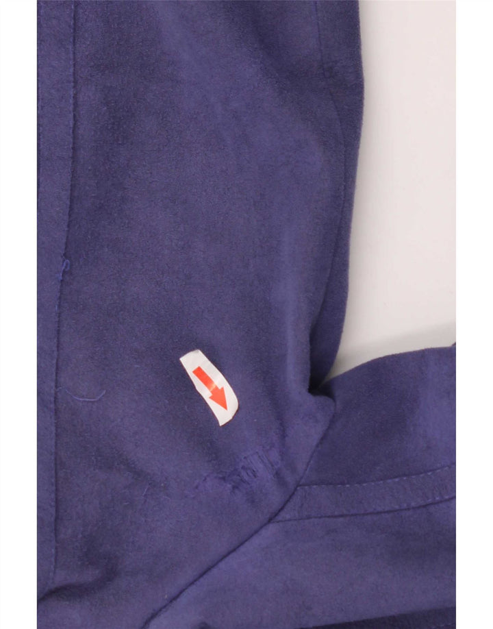 Cojana Dame imiteret ruskind Overfrakke UK 12 Medium Lilla Polyester