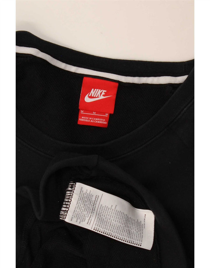 Nike Herre sweatshirt Jumper Medium Sort Bomuld
