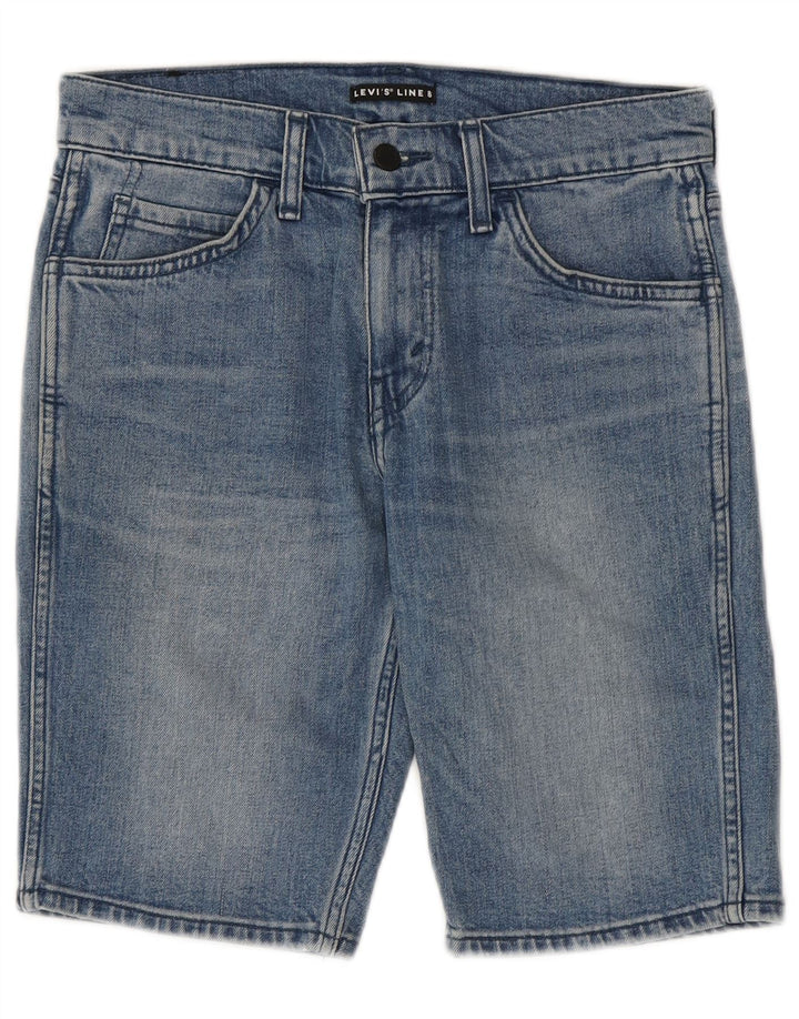 Levi's Womens Line 8 denimshorts W28 Medium Blue Bomuld