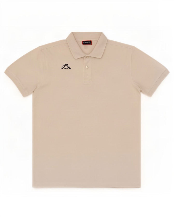 Kappa herre poloshirt 2XL hvid bomuld