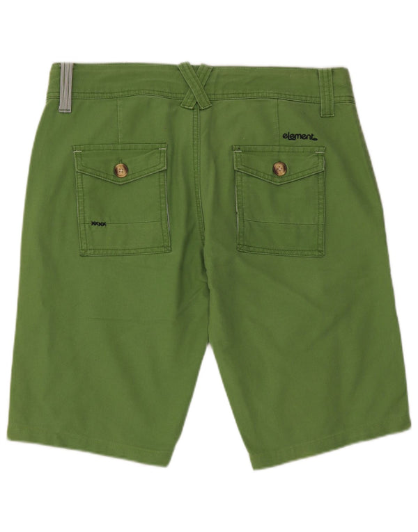 Element Chino Shorts til mænd W30 Mellemgrøn bomuld