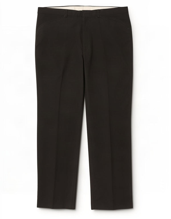 Farah Straight Casual Bukser til mænd W38 L33 Sort Polyester