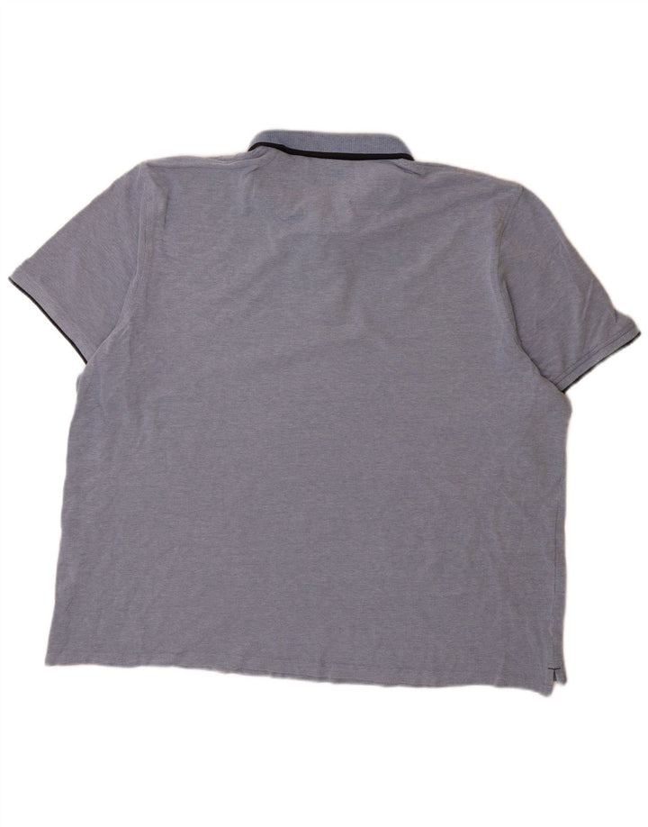 Jack & Jones herre poloshirt 3XL blå bomuld