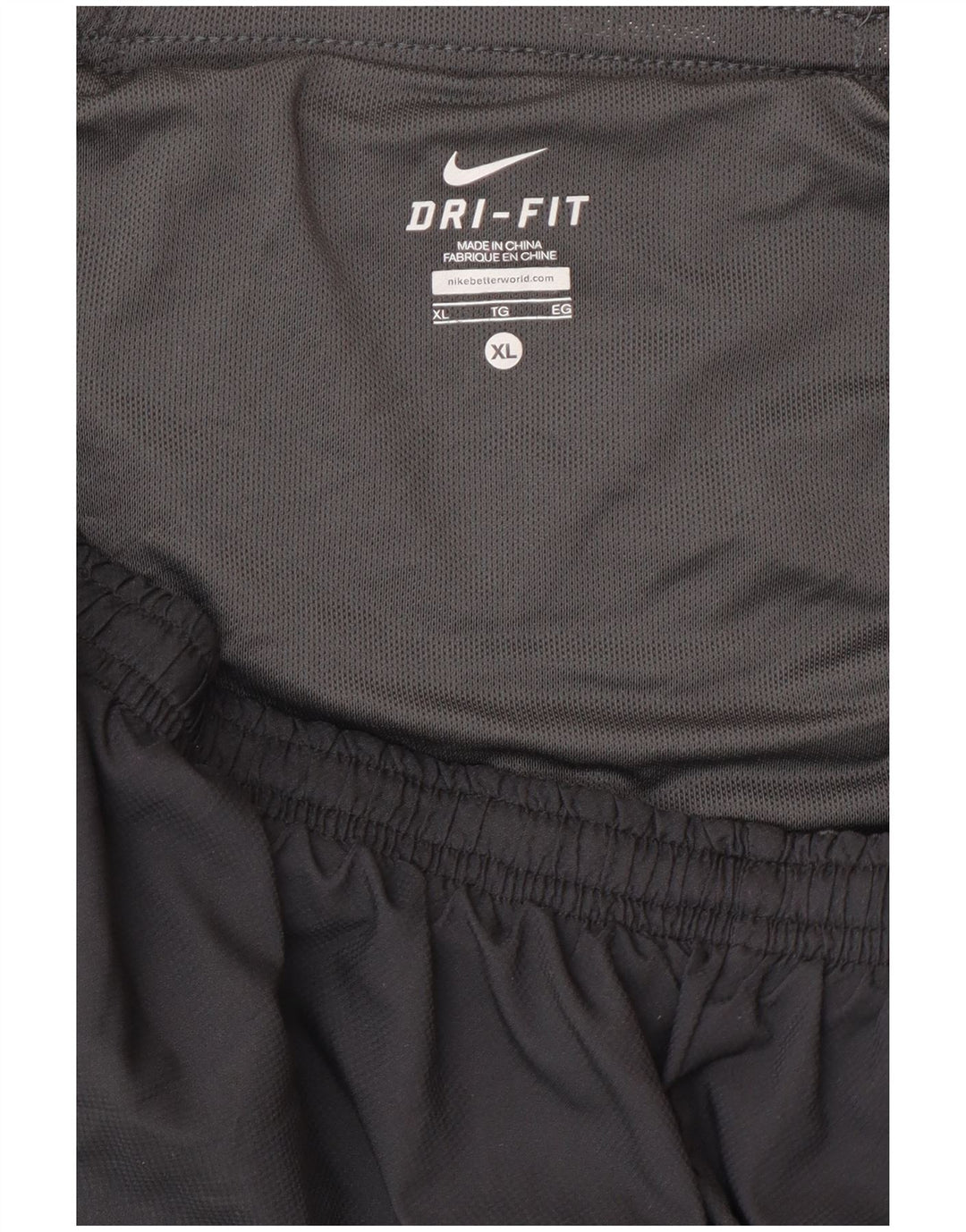 Nike herre sportsshorts XL sort polyester