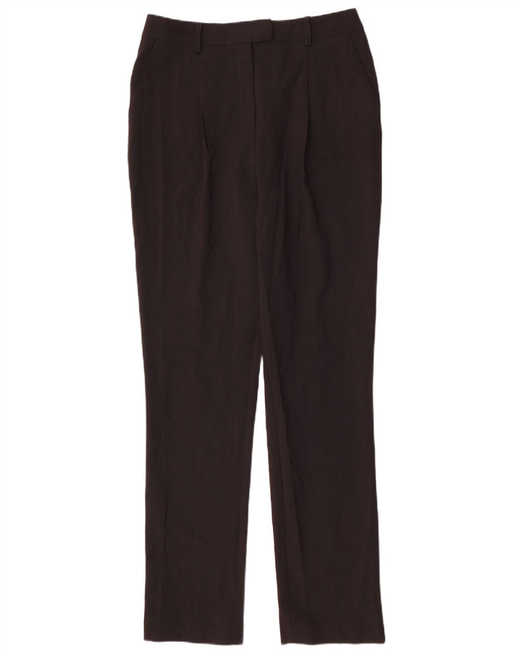 Topshop Dame Pegged Chino Bukser UK 12 Medium W30 L32 Sort Polyester
