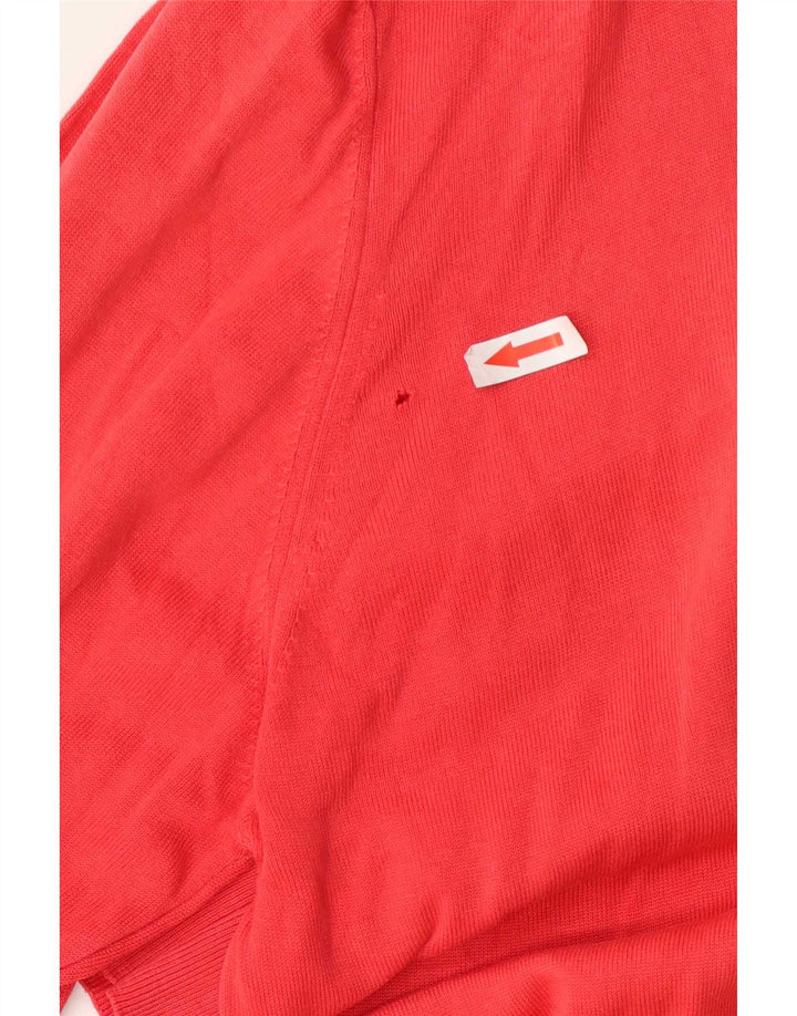 Massimo Dutti Herre V-hals sweater Stor Rød