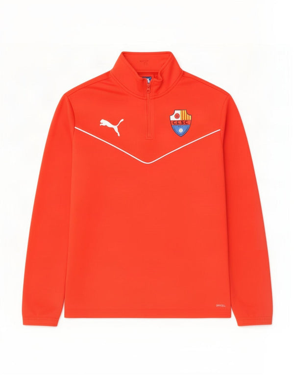 Puma Boys Club Esportiu Santes Creus Pullover træningsdragt top 13-14 år rød