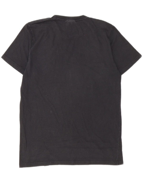 Carhartt Herre grafisk T-shirt Top Medium Sort Bomuld