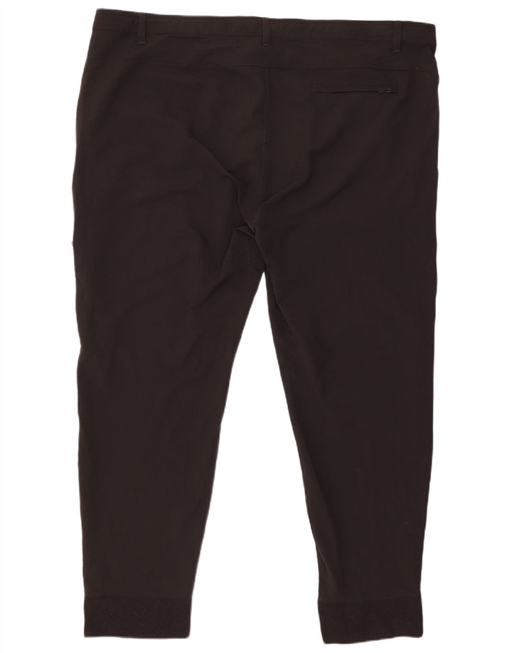 RUSSELL ATHLETIC Dame Slim Cargo Bukser 2XL W32 L30 Sort Polyester