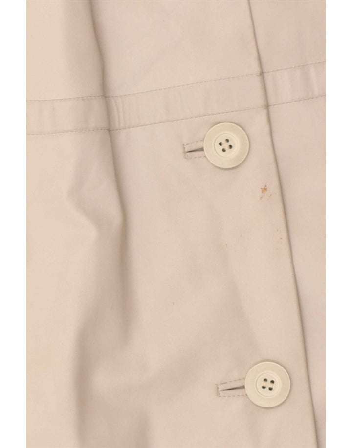 Vintage overfrakke til kvinder IT 44 Medium Beige