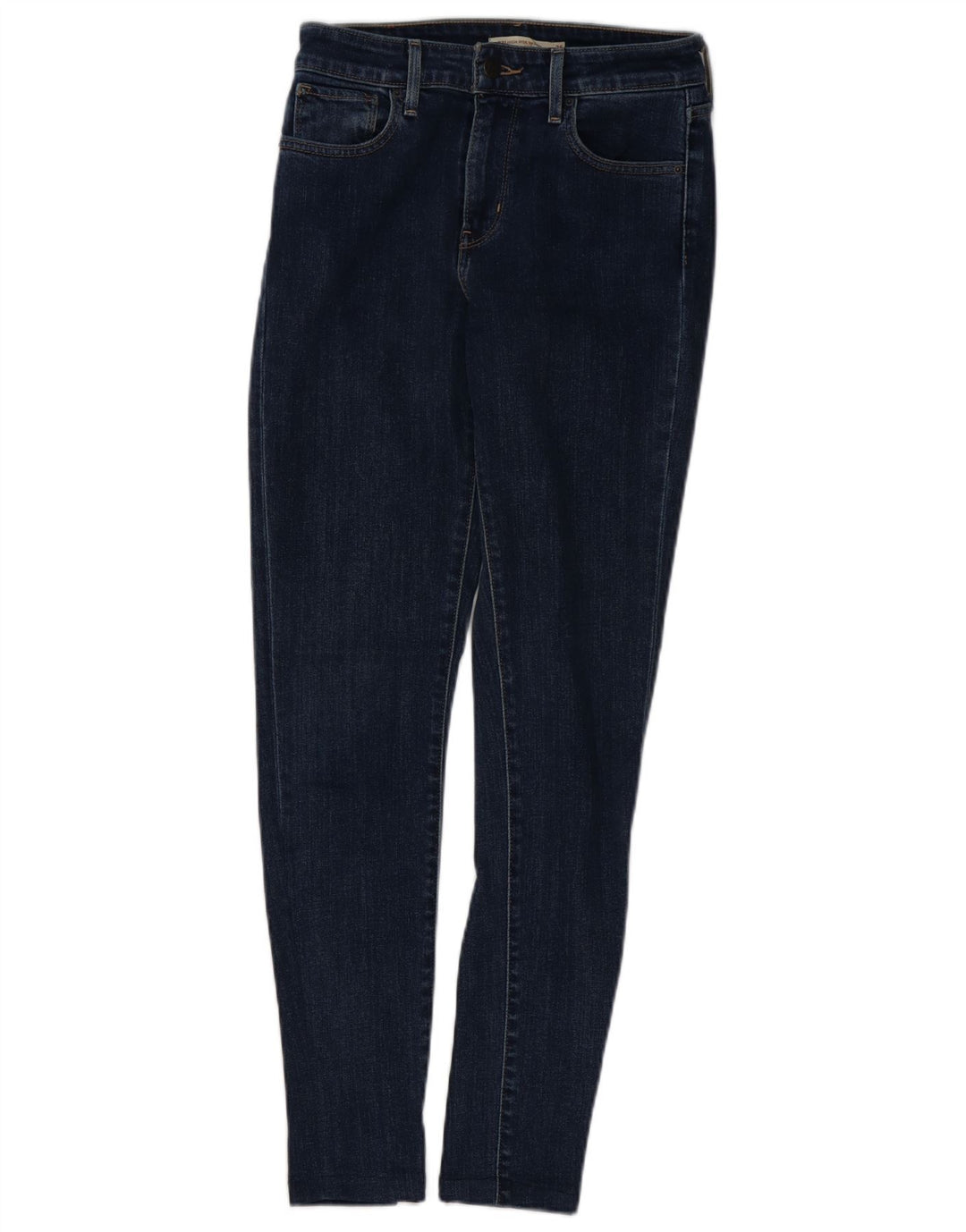 LEVI'S Dame 721 Skinny Jeans med høj talje W25 L29 Blå Bomuld
