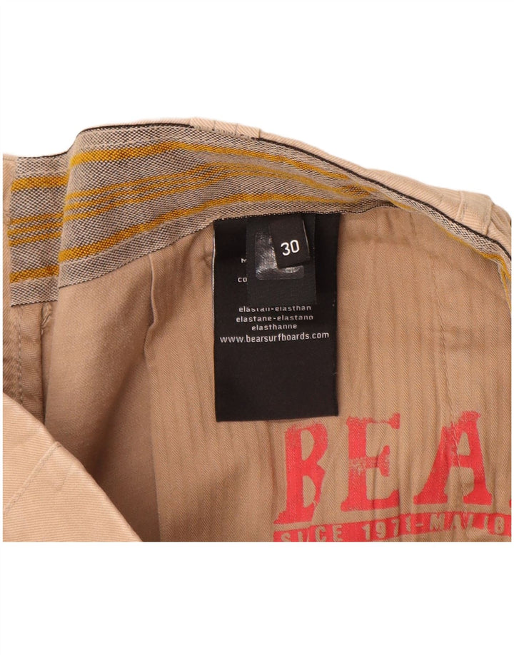 Bear Herre Cargo Shorts W30 Medium Beige Bomuld