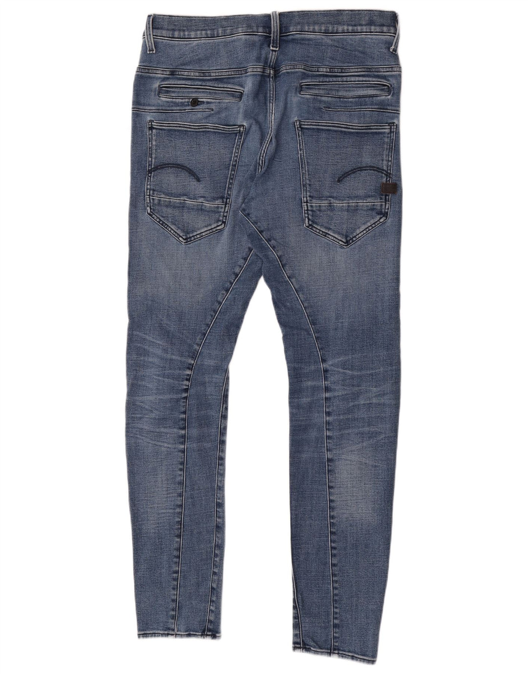 G-Star Herre Distressed Slim Jeans W34 L32 Blå