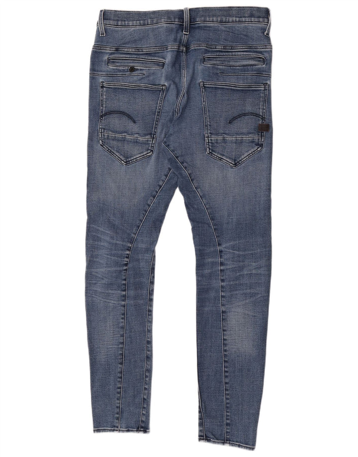 G-Star Herre Distressed Slim Jeans W34 L32 Blå