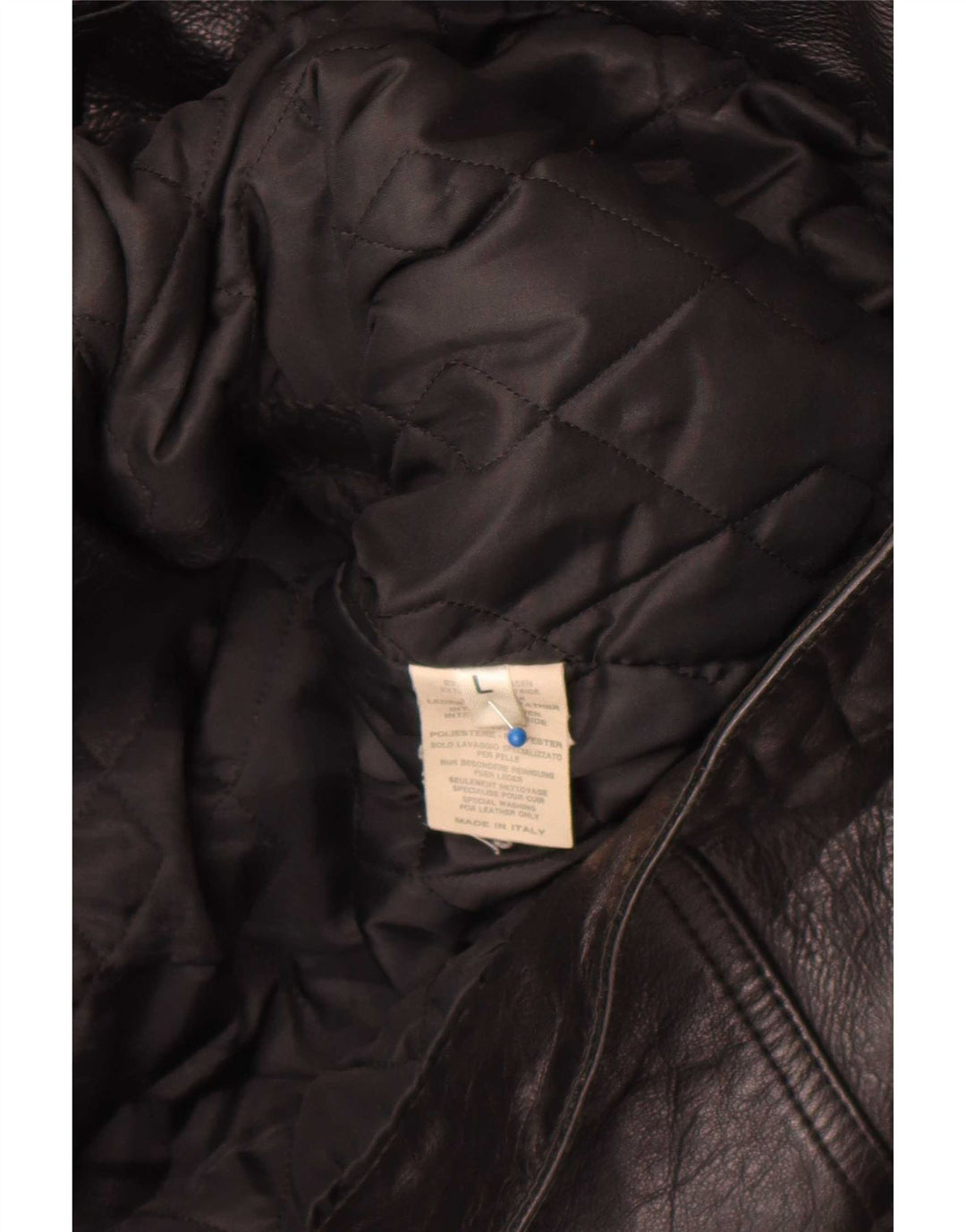 Vintage herre læderjakke UK 40 Large Black
