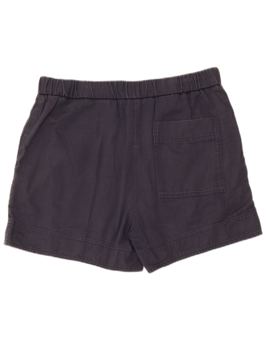 Cos Chino Shorts til kvinder EU 40 Medium W32 Marineblå Bomuld