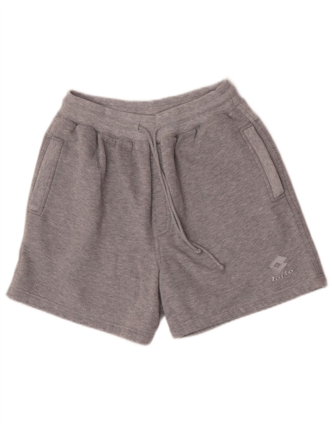 Lotto Dame Grafiske Sports Shorts Små Grå Polyester Sports
